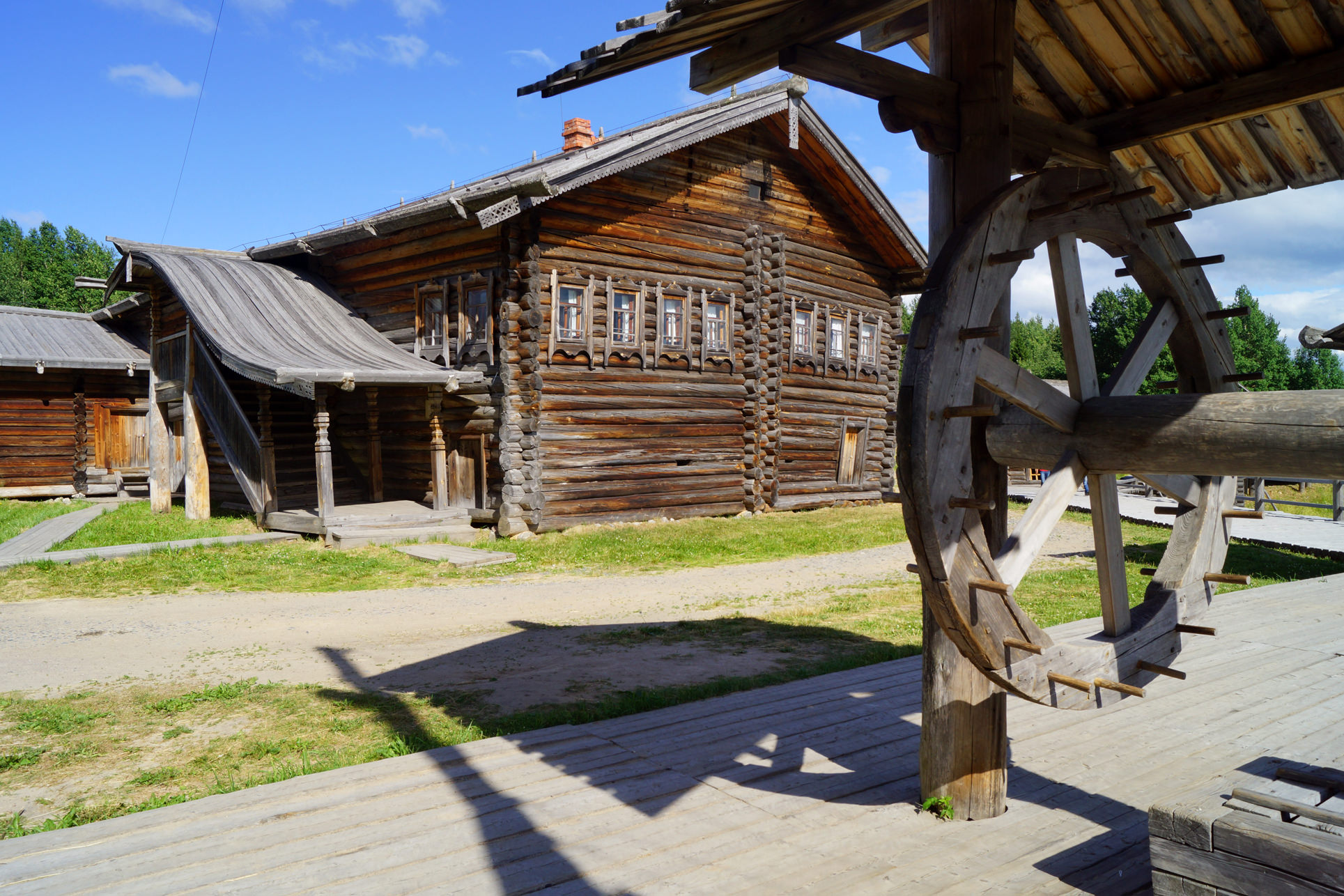 Музей деревянного зодчества в Архангельске малые Карелы
