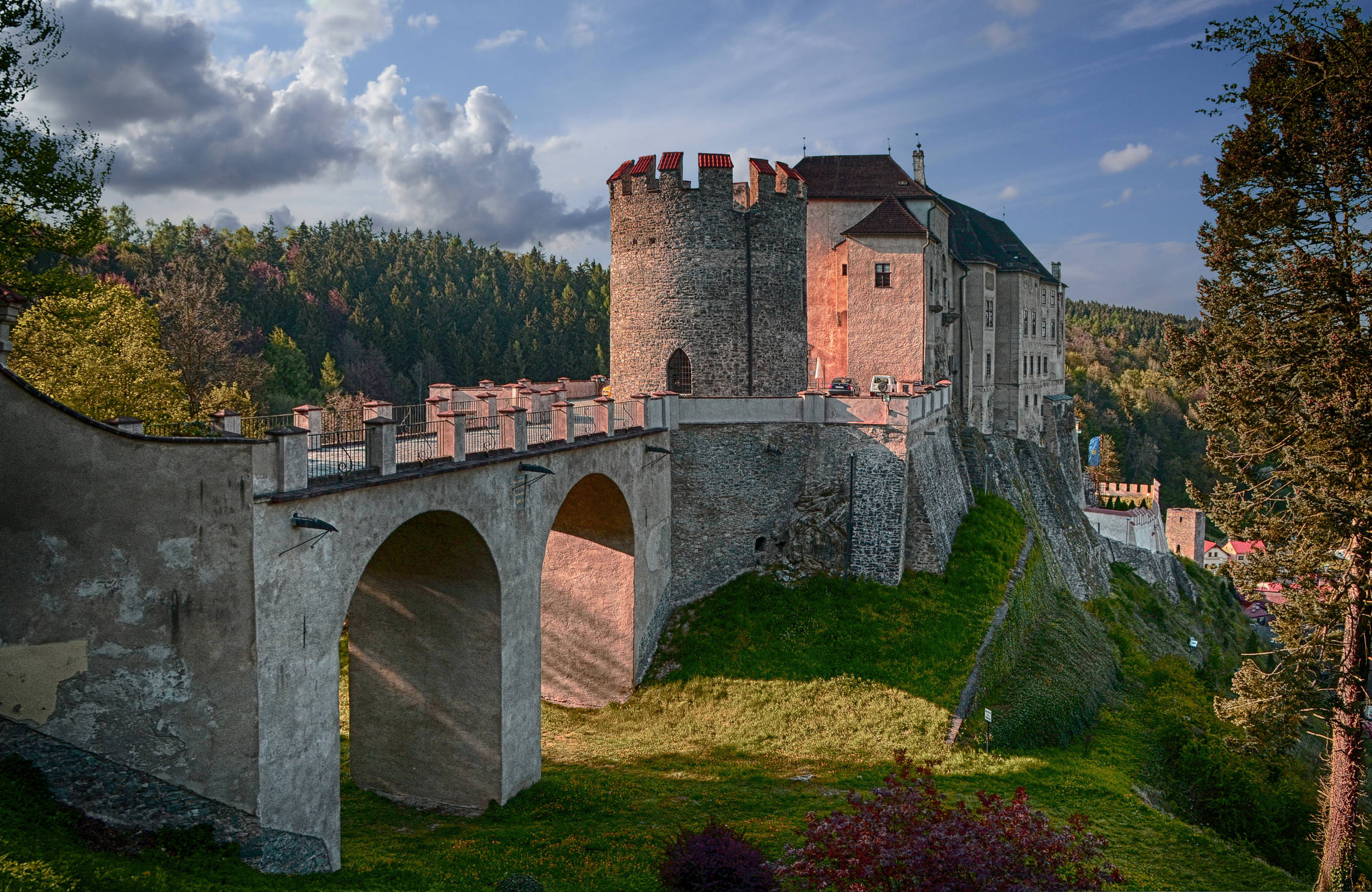 Замок Český Šternberk , Чехия 