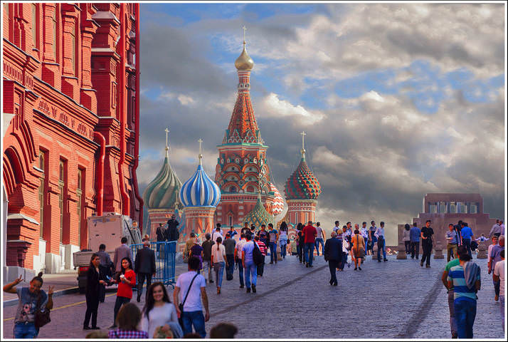 Москва. Кремлевский проезд