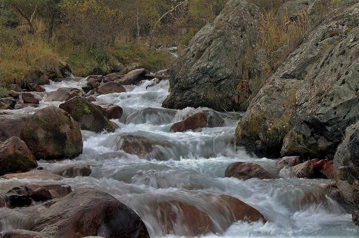 Чистая вода.