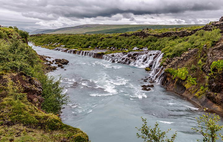 Iceland 07-2016 Hraunfossar