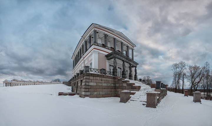 Петергофские окраины в феврале