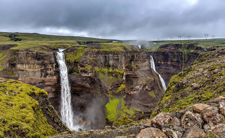 Iceland  07-2016 Haifoss