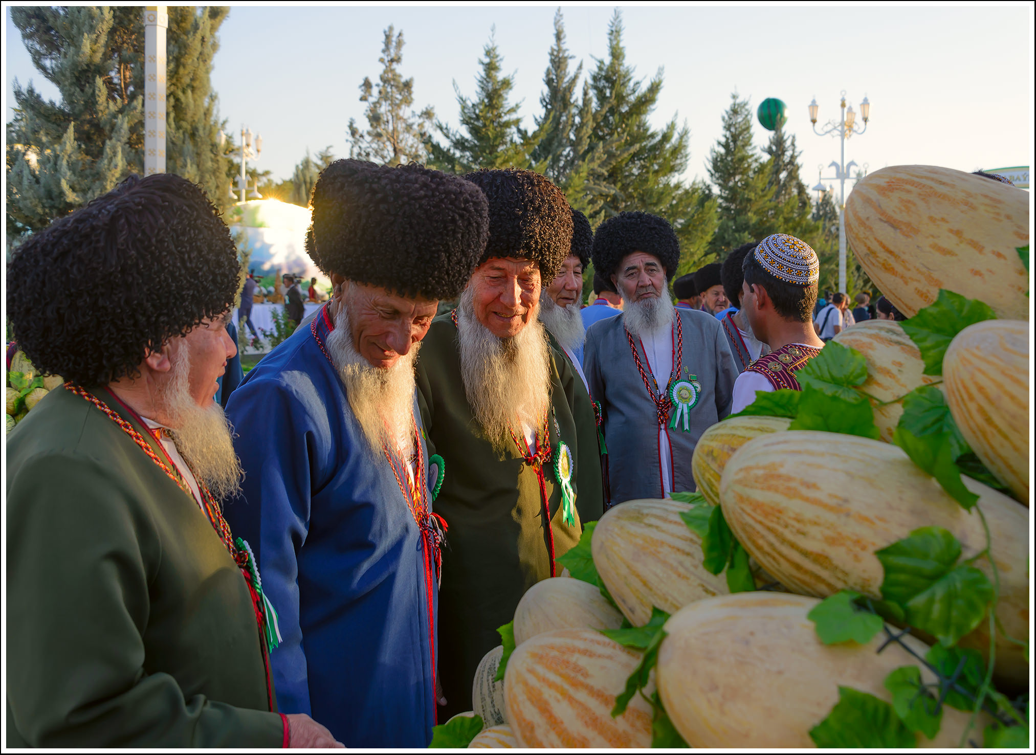 Праздник туркменской дыни. Яшули