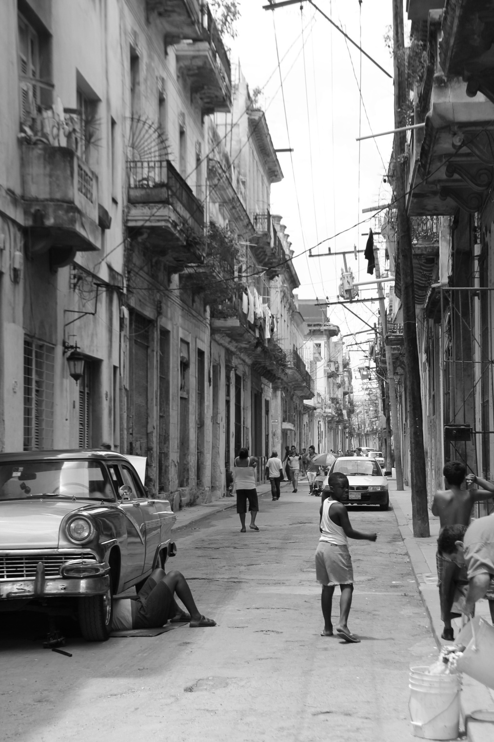 Прогуливаясь по улицам Гаваны.