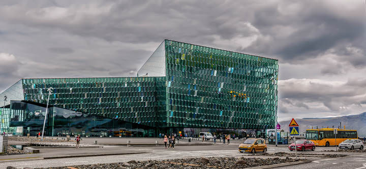Iceland 07-2016 Reykjavik,Harpa