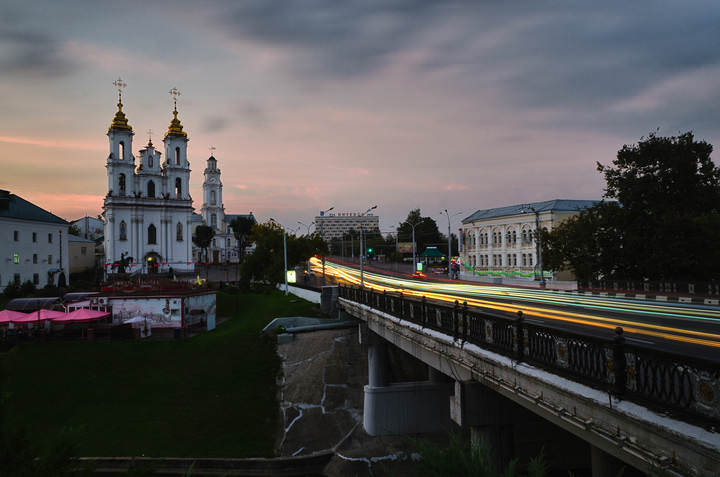 Вечер в старом городе