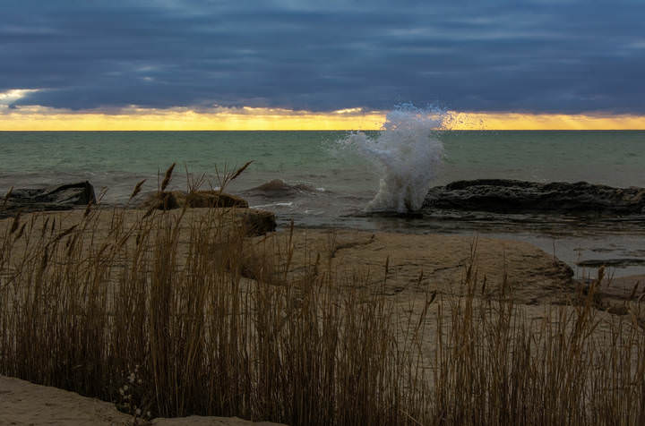 Каспийское море.