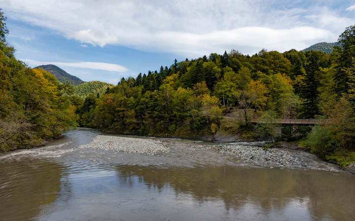 Осень на реке Белой