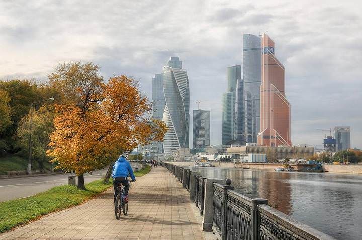 С видом на Москва-Сити