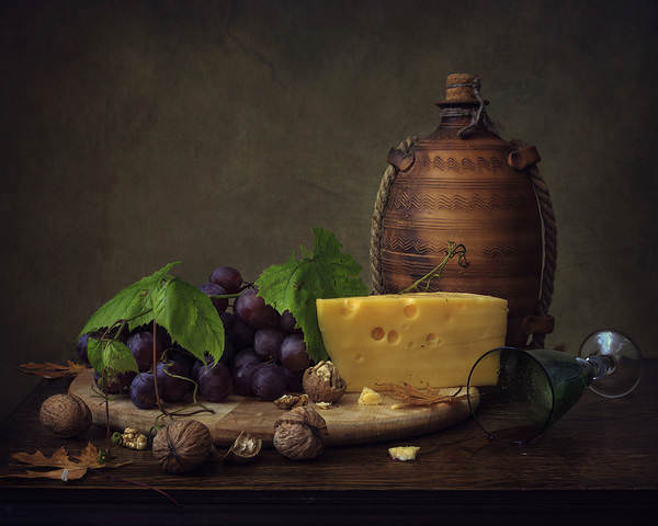 Про сыр, виноград и вино