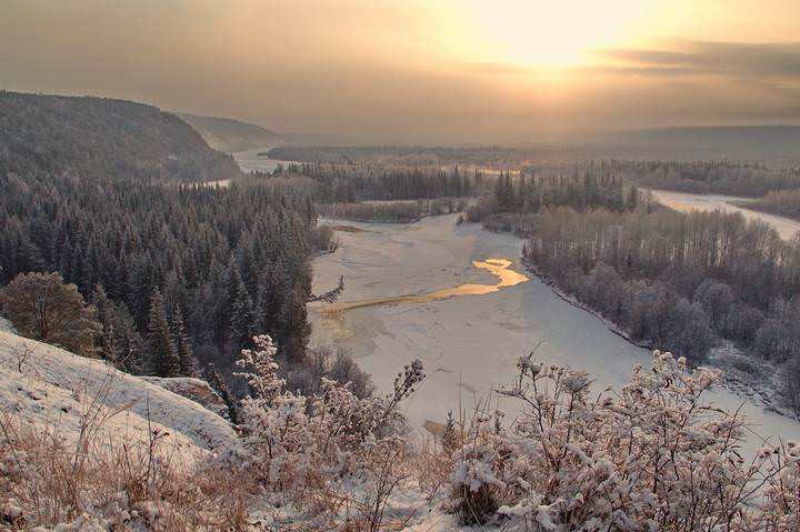 утро белой осени