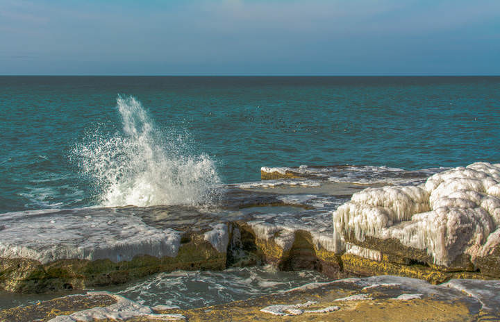 Каспийское море.