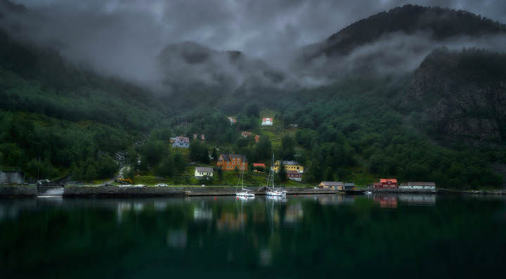 Lysifjord Norwey 