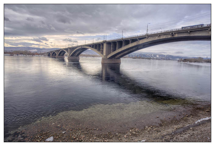Красноярск с автовышки