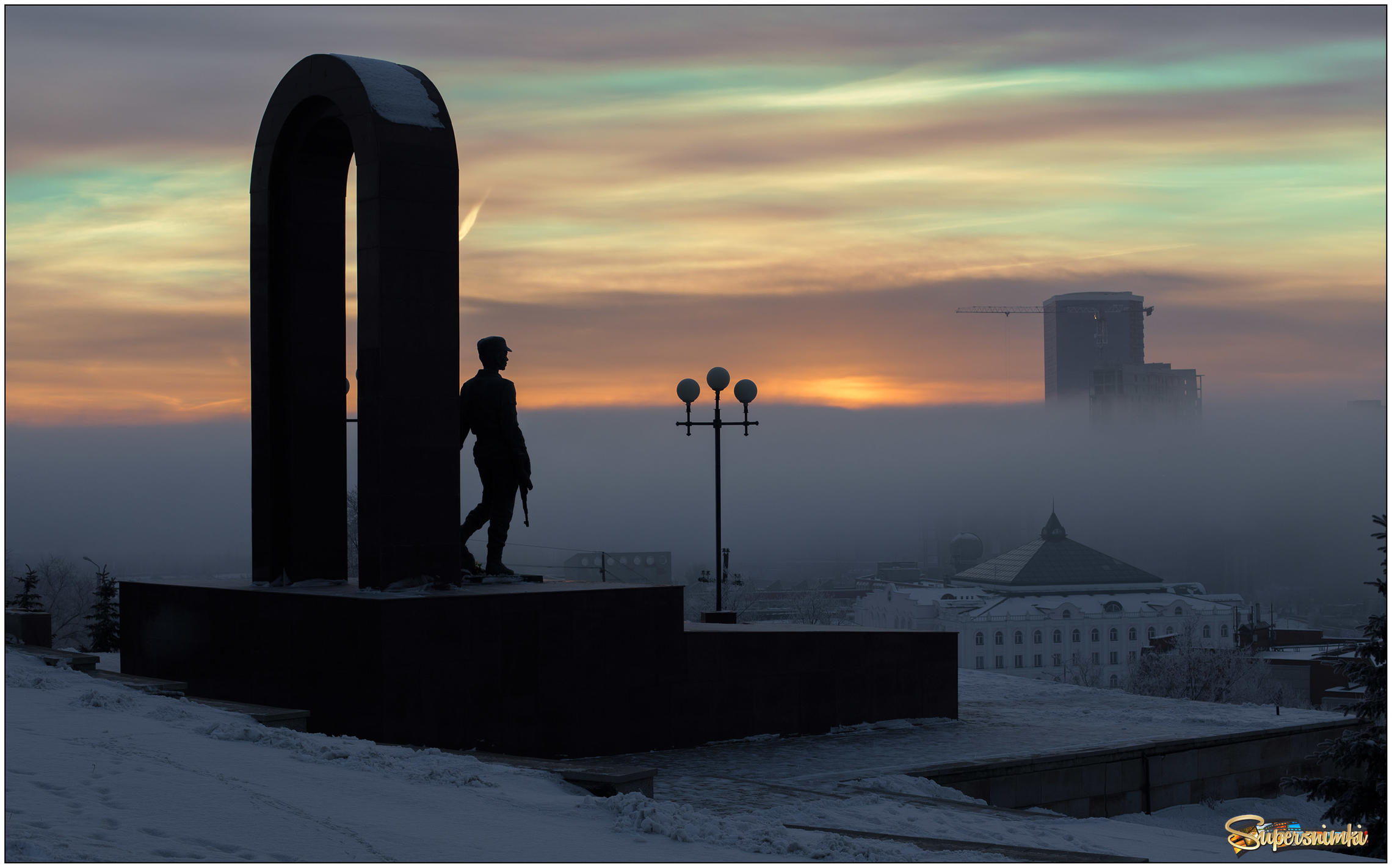 Памятник воину-интернационалисту в Красноярске