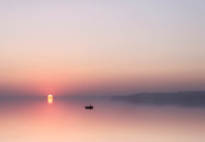 sunny fisherman