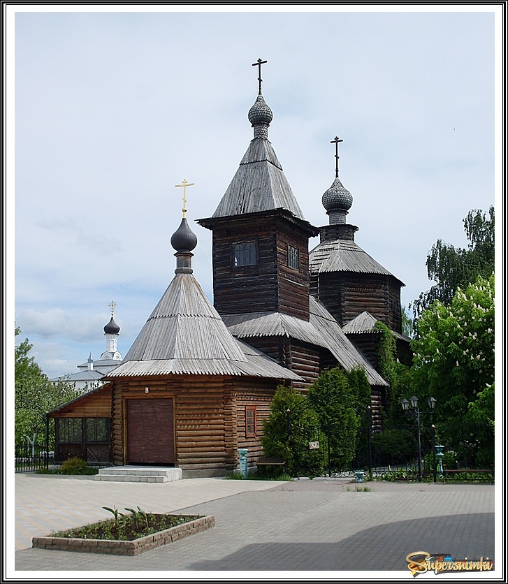 Деревянная церковь Сергия Радонежского в Муроме.