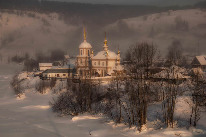 морозное утро