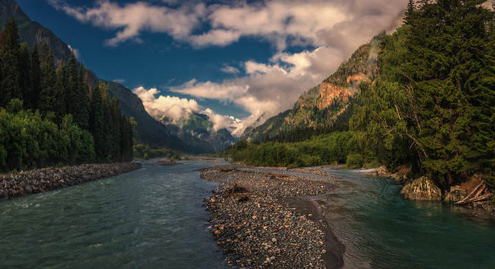 Теберда, Теберда, голубая вода...(с)