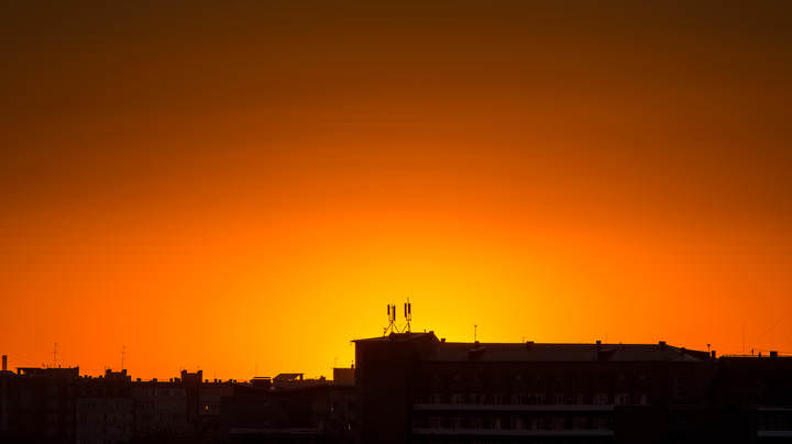 Омск закат