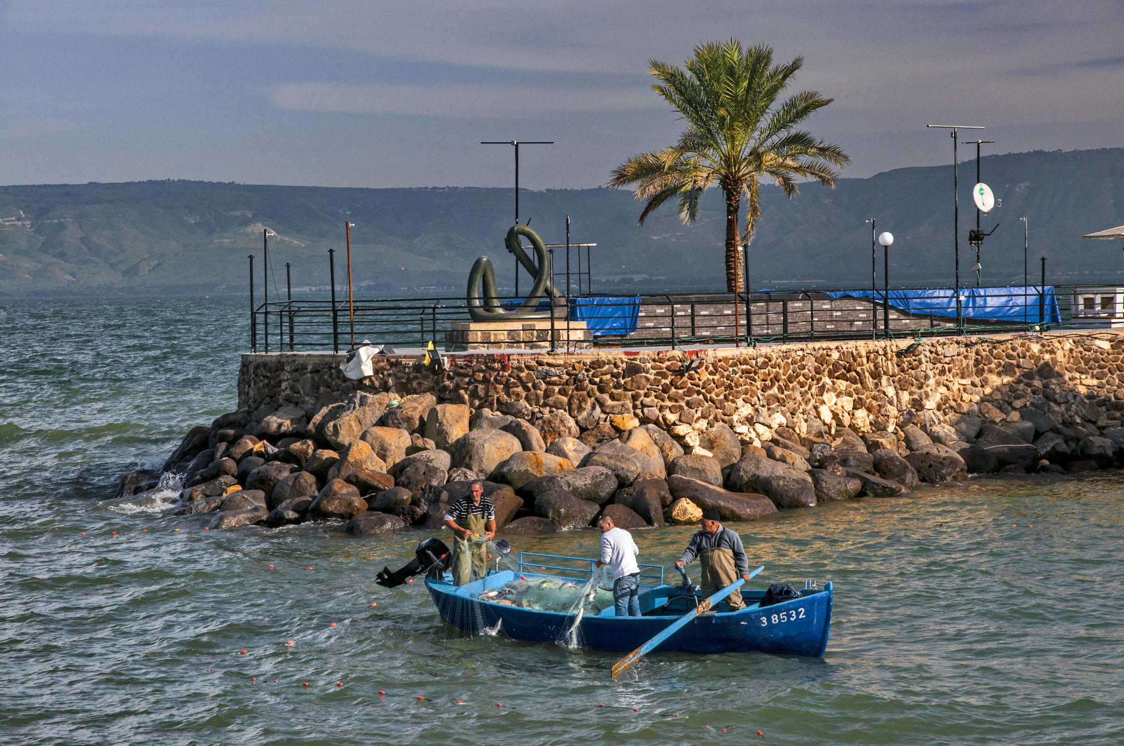 Озеро Тверия Израиль