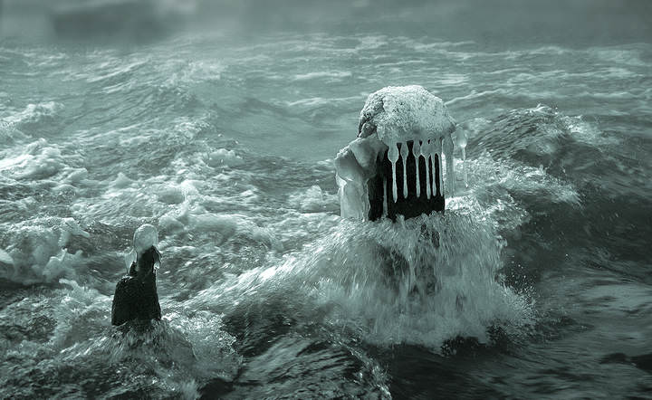 А когда наступают морозы...