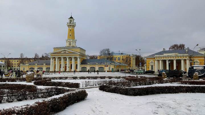 Кострома, площадь Сусанина