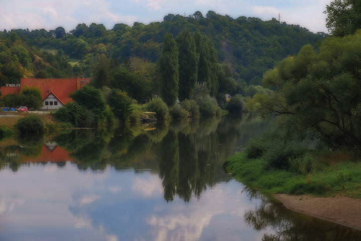 На реке Бероунке
