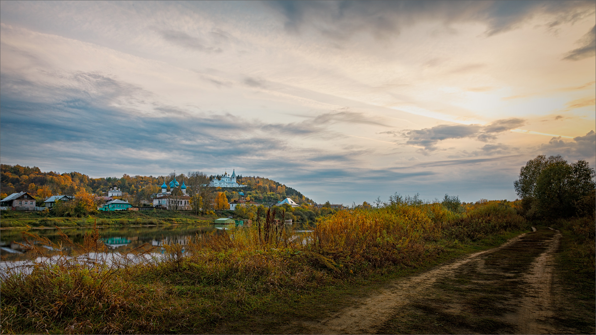 Осень в Гороховце фото картина