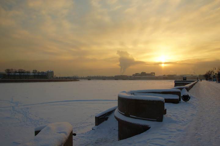 Морозное утро...