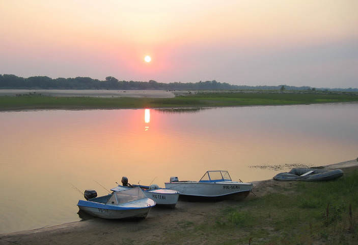мягкие краски заката