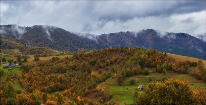 Осень в карпатах