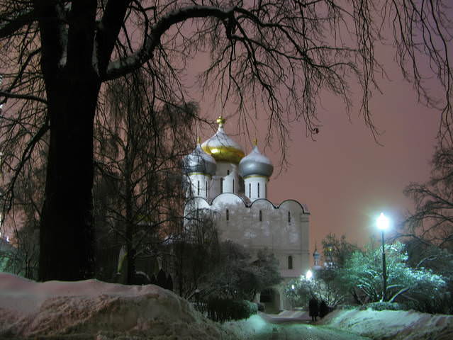 Смоленский собор Новодевичьего монастыря.