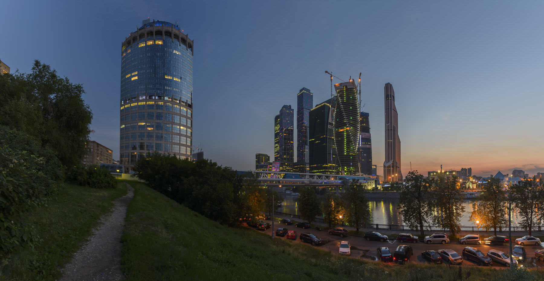Панорама. Москва-Сити