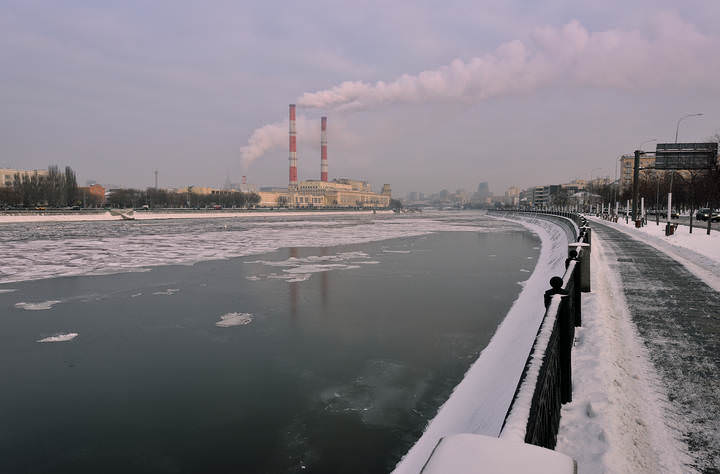 Москва полузимняя
