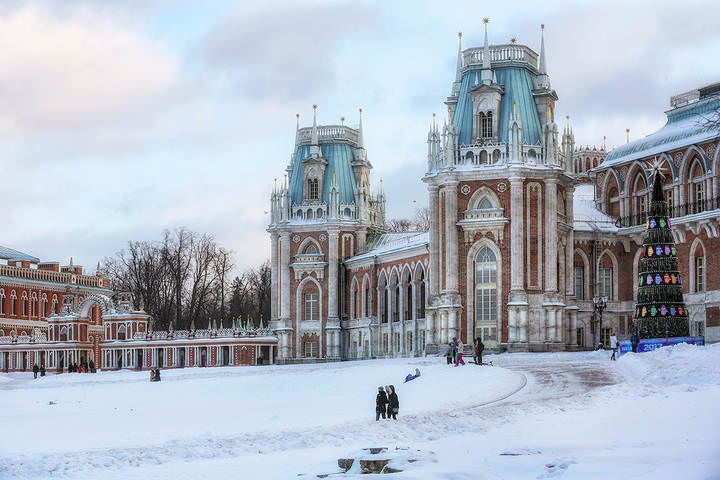 Зима в Царицыно