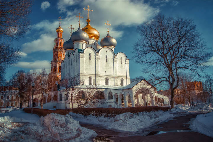 Смоленский собор  Новодевичьего монастыря.