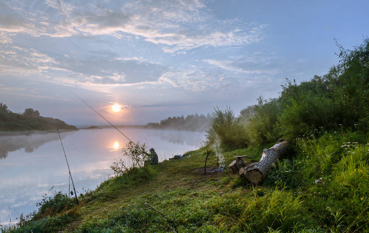 На утренней зорьке