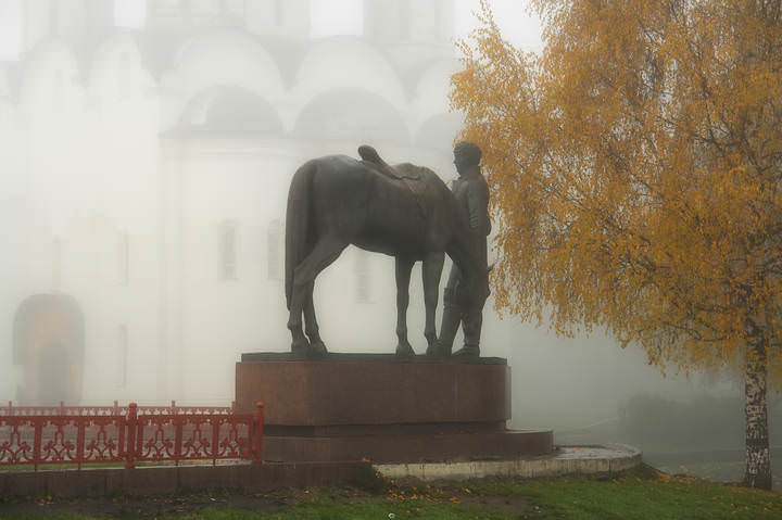В утреннем тумане