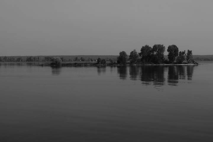 река Волга в окрестностях Казани