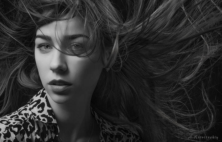 Static portrait.