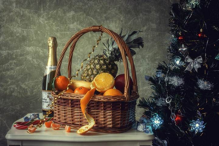 Новогодний натюрморт