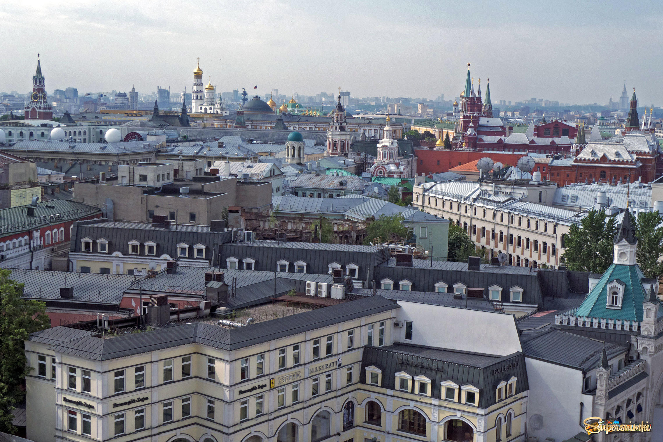 Крыши Москвы.