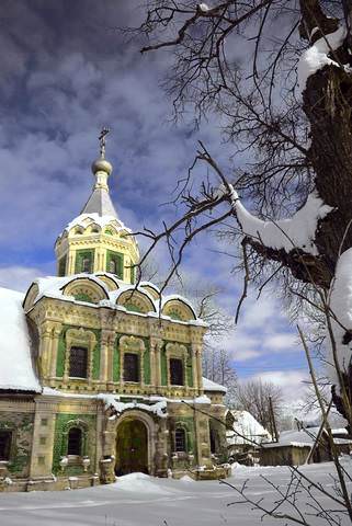 Заснеженная Судогда.
