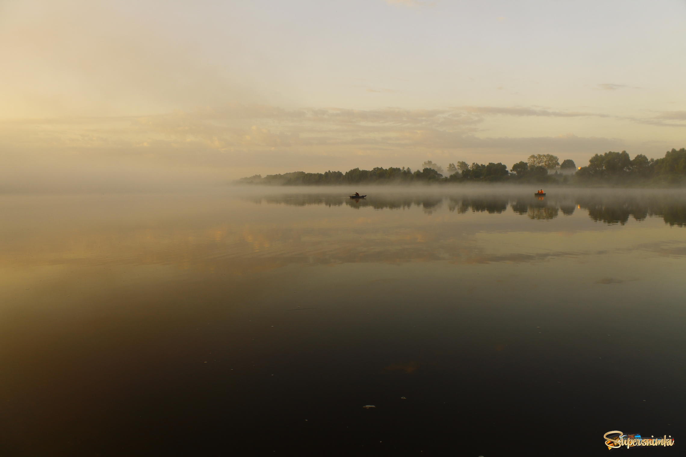 Восход на реке Оке в Касимове