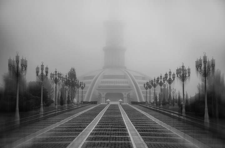 Город в тумане