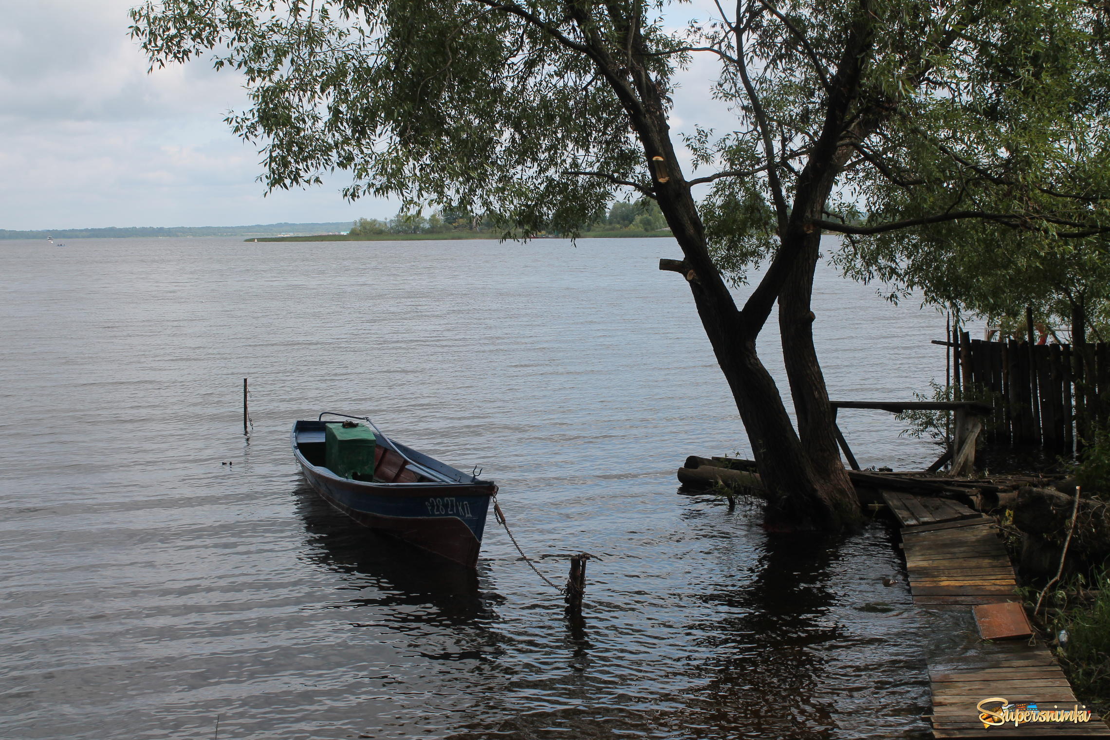 озеро Селигер в Осташкове