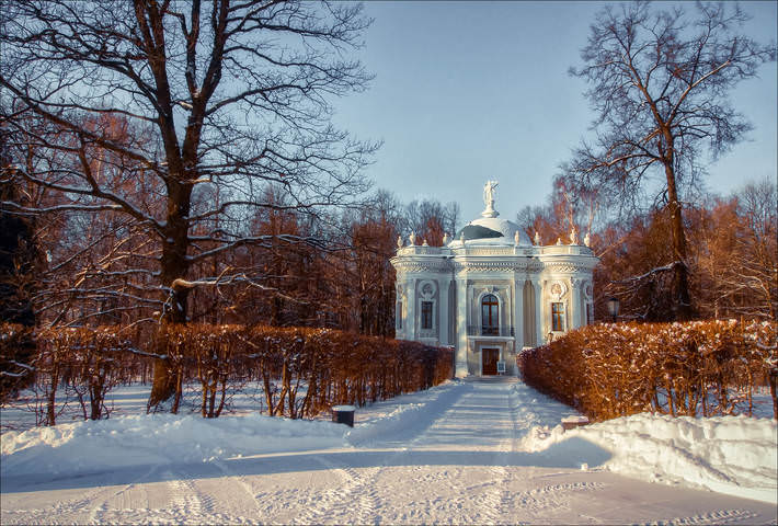 Эрмитаж в Кусково. Зима.