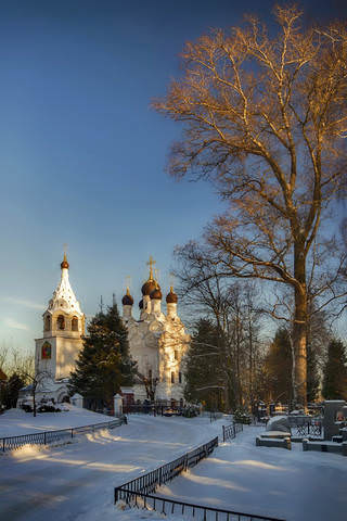 Морозный вече в Левково